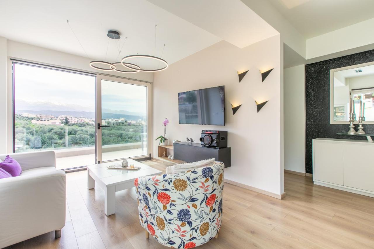 Gk Halepa Luxury Apartment Hriszí Aktí Haniá Kültér fotó