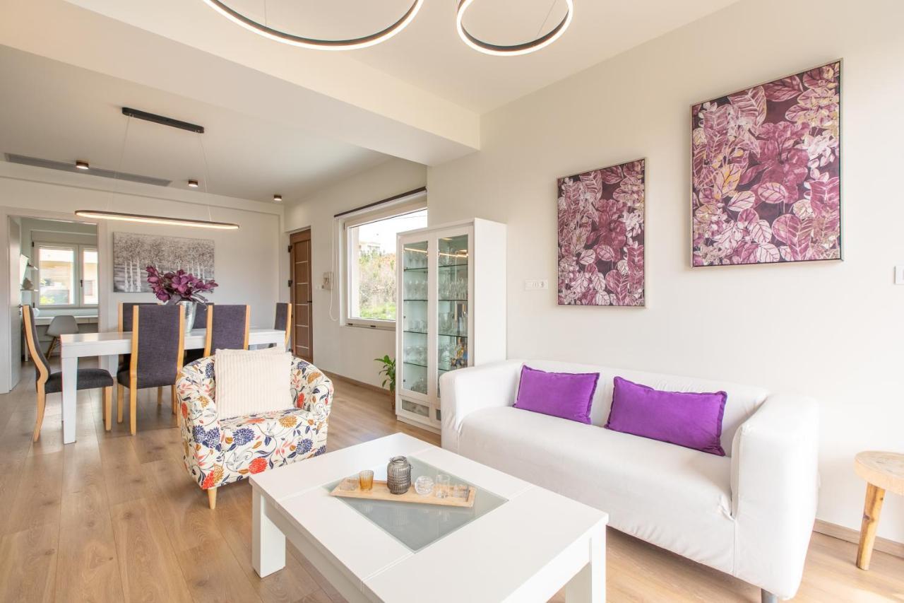 Gk Halepa Luxury Apartment Hriszí Aktí Haniá Kültér fotó