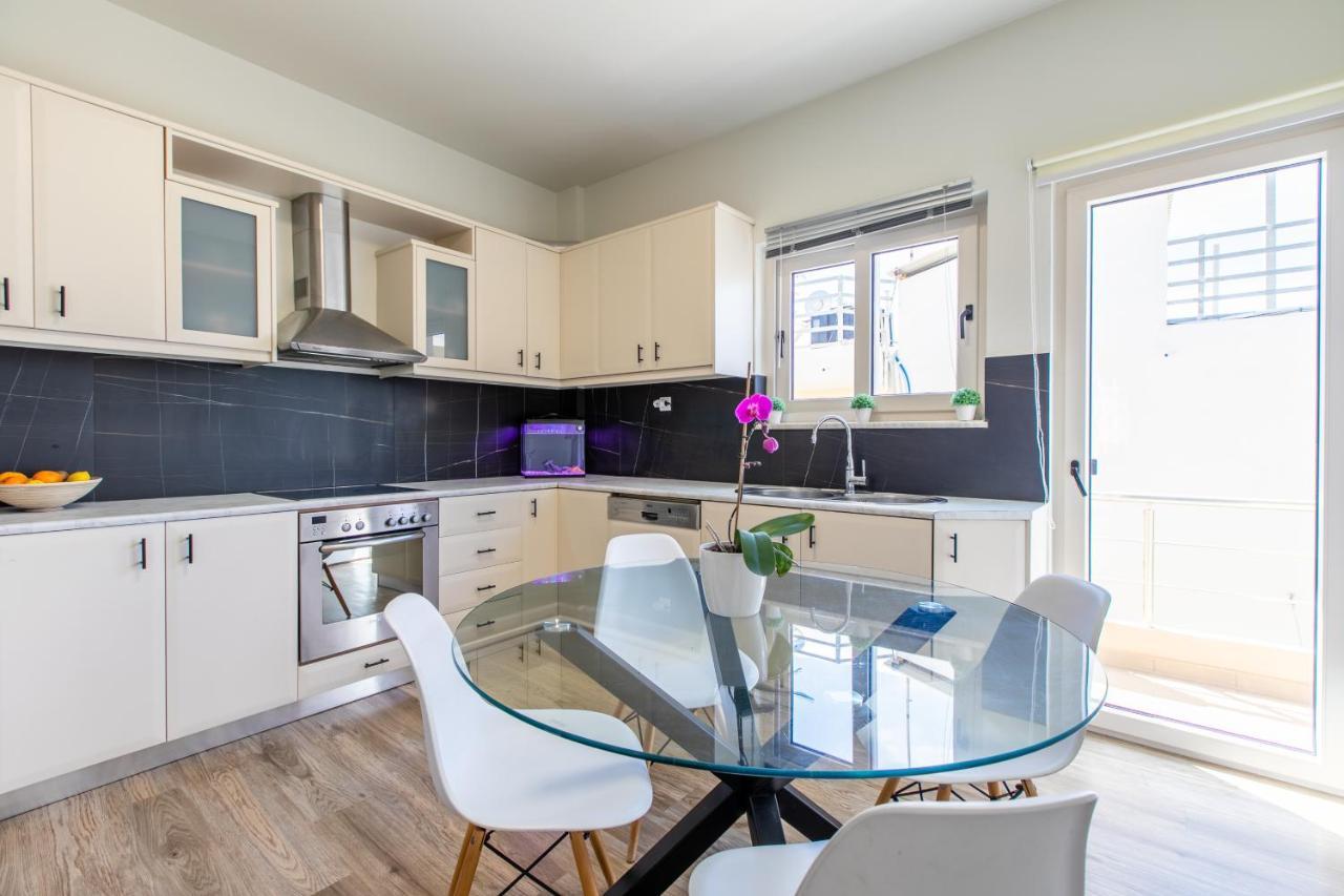 Gk Halepa Luxury Apartment Hriszí Aktí Haniá Kültér fotó