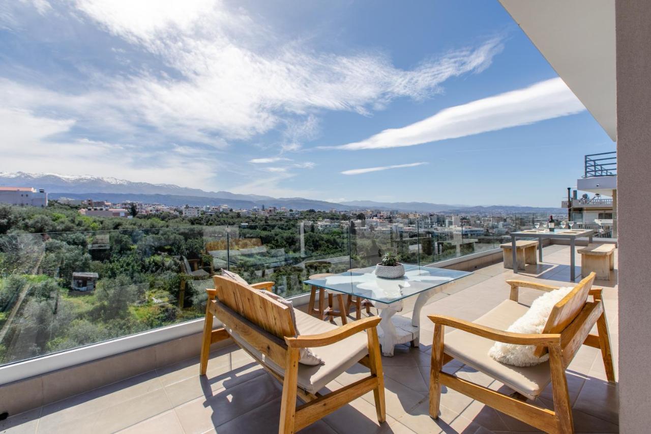 Gk Halepa Luxury Apartment Hriszí Aktí Haniá Kültér fotó