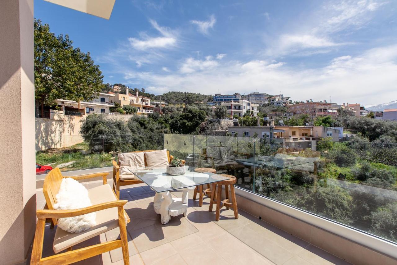 Gk Halepa Luxury Apartment Hriszí Aktí Haniá Kültér fotó