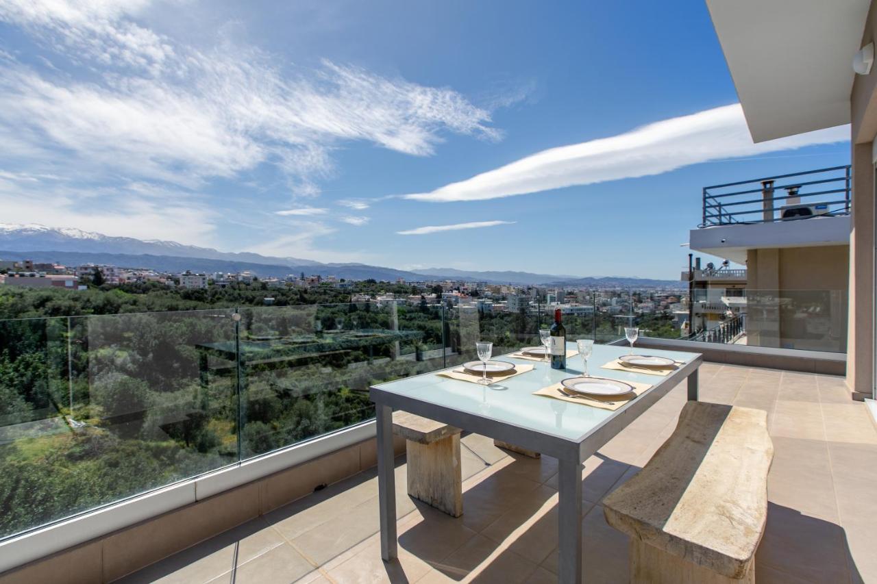 Gk Halepa Luxury Apartment Hriszí Aktí Haniá Kültér fotó