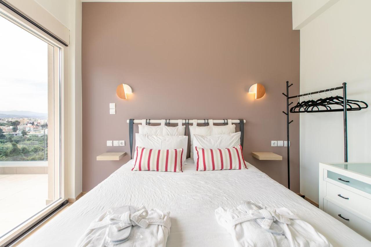 Gk Halepa Luxury Apartment Hriszí Aktí Haniá Kültér fotó