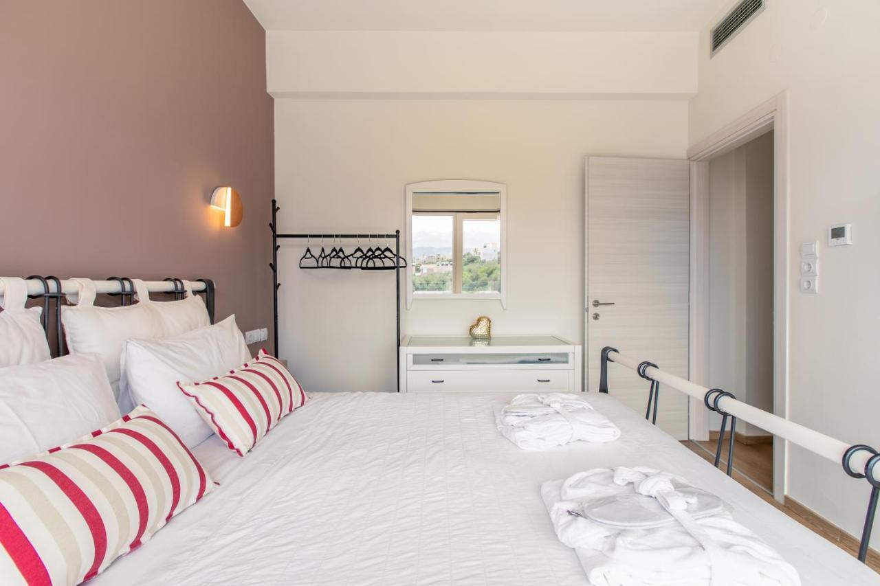 Gk Halepa Luxury Apartment Hriszí Aktí Haniá Kültér fotó