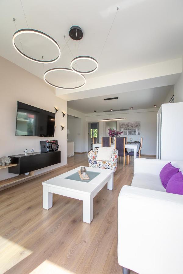 Gk Halepa Luxury Apartment Hriszí Aktí Haniá Kültér fotó