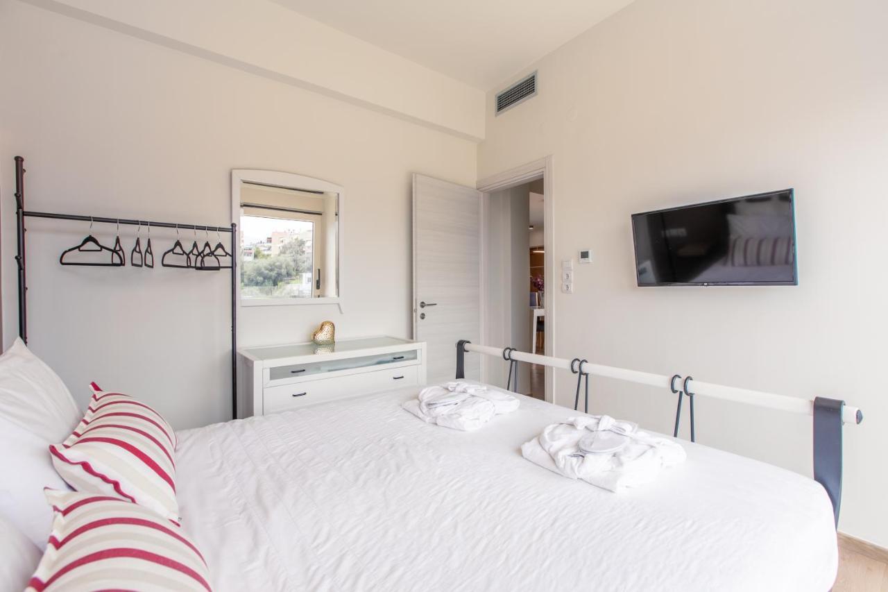 Gk Halepa Luxury Apartment Hriszí Aktí Haniá Kültér fotó